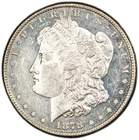 1878 8 TF VAM-10 Morgan Silver Dollar  [PCGS GOLD SHIELD MS61] PL/DMPL OBVERSE!