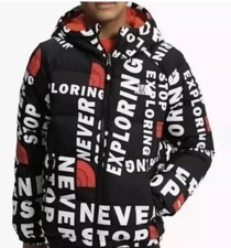 The North Face 550 Print Hyalite Reversible Down Insulated Jacket 8/10 Med