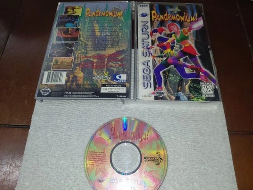 Pandemonium (Sega Saturn, 1996) Tested And Working