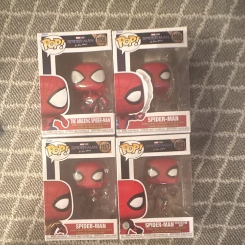 Funko Pop! Vinyl Marvel Spider-Man No Way Home Set 1159 1160 1157 913