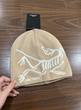 Arc'teryx Bird Head Toque Beanie Begie Merino Wool New Hat