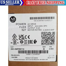 Allen Bradley 25C-D6P0N114 Brand DHL Express shipping US Free Tax