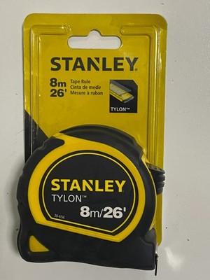 STANLEY STHT30656 TYLON 8M 25' TAPE MEASURE LIFETIME WARRANTY