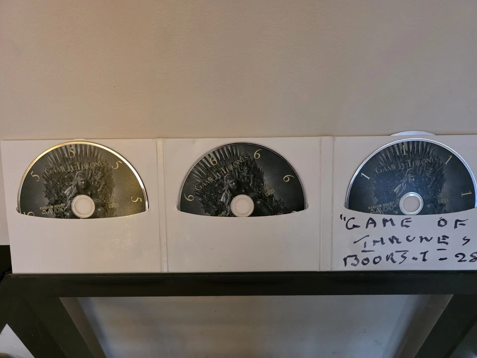 Game Of Thrones 28x Audio CD's Book One Complete - No Box - Unbridged Audiobooks - Image 3 of 4