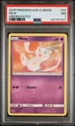 2019 POKEMON SUN & MOON HIDDEN FATES #32 MEW PSA 7