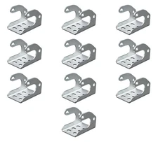 10PK 11/16"x2-1/4"x3-3/4"Easy Off Tarp Stop Body Bracket for Roll Tarp System