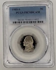 1985-S Jefferson Nickel Proof — photo from another recent sale