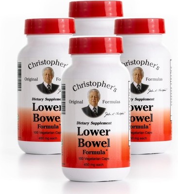 Christopher's Original Formulas Lower Bowel Cleanse Formula Capsules - Herbal