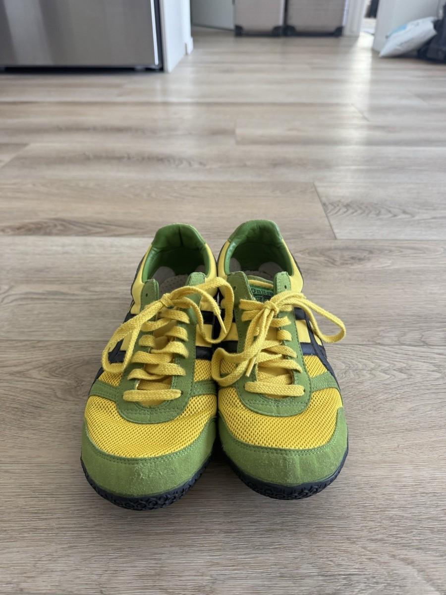 Rare Vintage ASICS Onitsuka Tiger Ultimate 81 Men's 8.5 Green