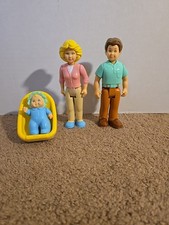 Little Tikes Grand Mansion Mom Dad Baby Figur...