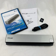 IRIScan Anywhere 2 Portable Document Scanner w/ SD Card and Cable – Tested