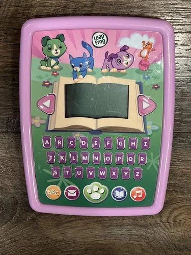 Leap Frog My Own Story Time Pad Handheld Game System Educational Working Purple