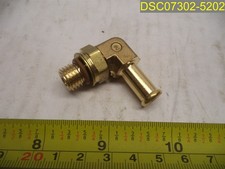 Qty = 12: Parker Brass Fittings Hose Barb 90 Degree 6-6, 1/4" I.D.