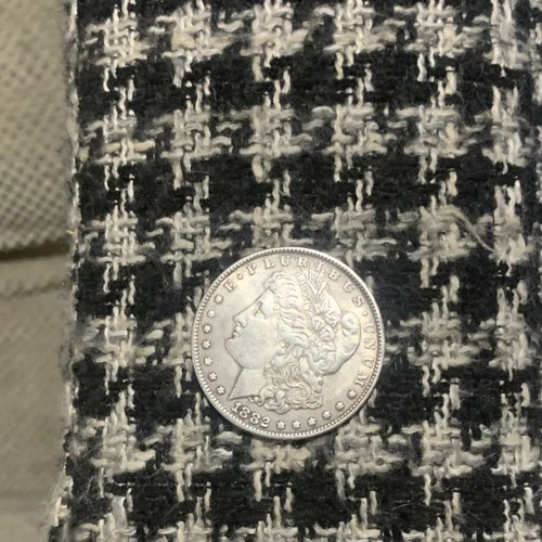 1882 Morgan Silver Dollar Circulated Uncertified $1 Coin .900 Fine Silver