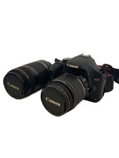 CANON SLR Digital Camera DSLR EOS Kiss X3 Double Zoom Kit DS126231 Used