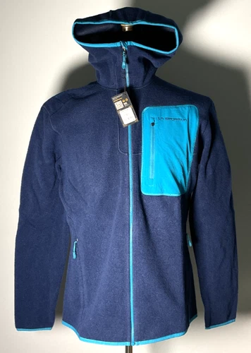 La Sportiva Agon Hoody Men's Size M Night Blue/Crystal Jacket NWT - product listing photo