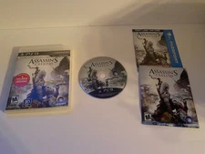 Assassin's Creed 3 - Sony PlayStation 3, COMPLETE EXCELLENT CONDITION