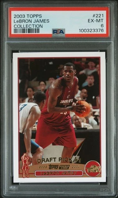 Topps LeBron James Basketball Sports Trading Cards & Accessories