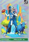 10- JOSH ALLEN 2020-24 PANINI PARALLEL/HOLO/INSERT & JUMBO DOWNTOWN! CARDS