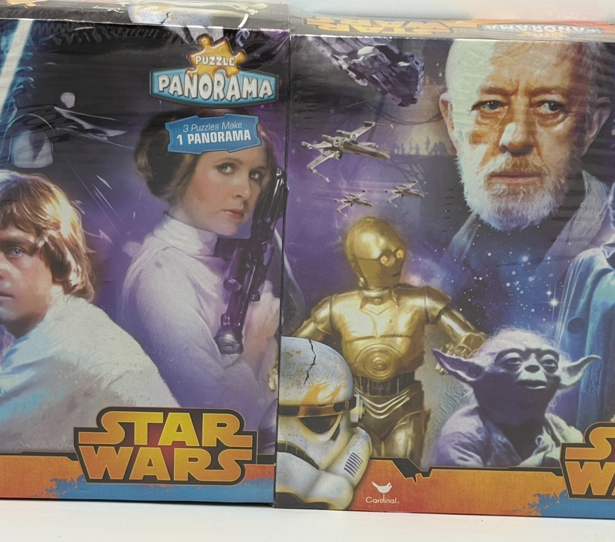 Star Wars Panorama Puzzle Set 3 Puzzles 211 Total Pieces
