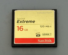SanDisk Extreme Pro 16GB Compact Flash Card 120 MB/s UDMA 7