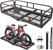 Hitch Cargo Carrier Bike Rack Hitch Mount Hitch Cargo Carrier With Bike Racr