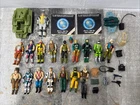 Lot of Vintage & Modern GI Joe Action Figures Vehicles Weapons & Accessories *