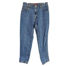 Vintage Levis 550 Relaxed Fit Jeans Womens 8M Blue Medium Wash High Rise Tapered