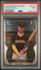 2023 Bowman Chrome Prospects Ethan Salas #BCP171 PSA 9