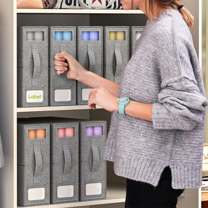 Foldable Bed Sheet Set Organizer Comforter Storage Bag For Quilt Cover