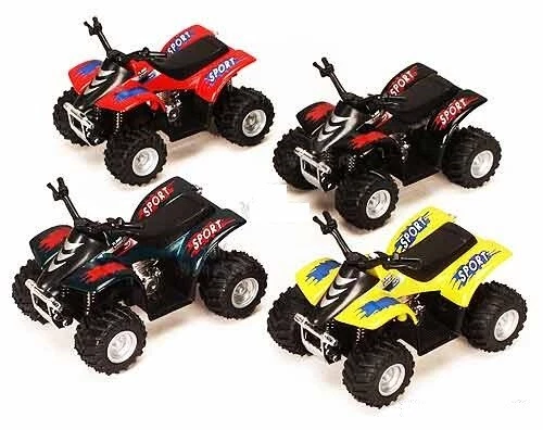 Smart ATV, Racing Car, Diecast Model Toy Car, Kinsmart, 3.5", 4 colors, 3506D - Image 2 of 4