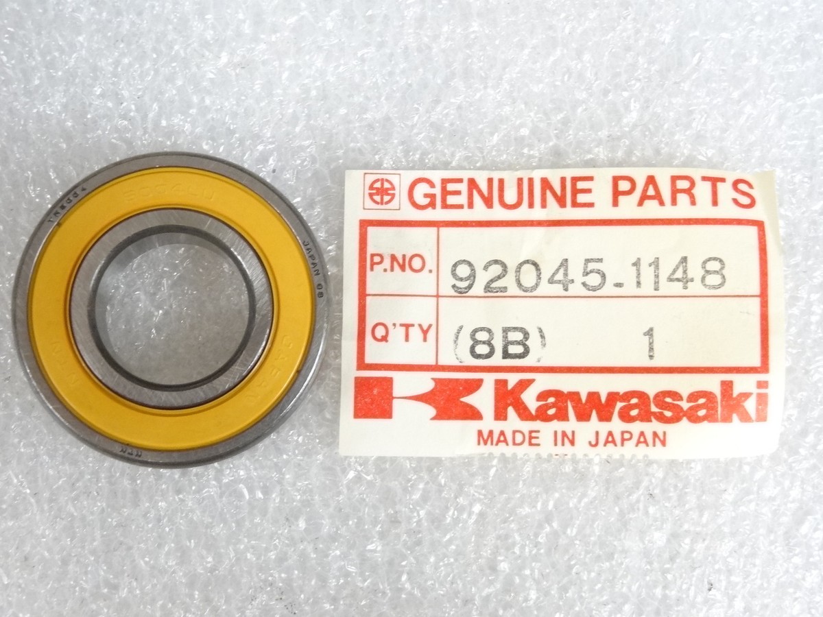 ののん Kawasaki NOS NEW 92045-1148 Ball Bearing KLF ZX KLF300 ZX750 Bayou