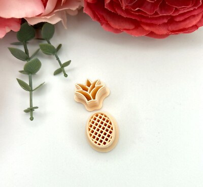 Pineapple Tools Cl Polymer Clay Cutter | 3D-gedrucktes Tonwerkzeug | IrisCrafts7 UK