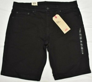 levi's 511 shorts black