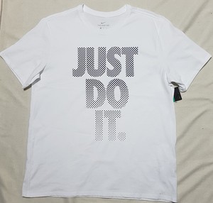 nike just do it stacked tee