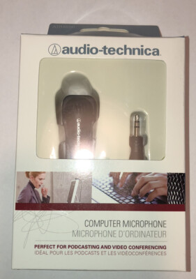 Audio Technica Computer Condenser Microphone - ATR4650 - 3.5mm 6'  - NEW in Box