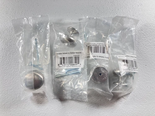 (qty 4) Hardware Resources  Element Cabinet Knob, 2980SN in Satin Nickel - Picture 1 of 3