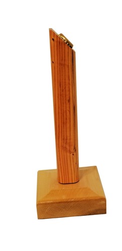 Handgefertigte magnetische Bierdeckel Zapfhahn Griff Douglasie Hochglanz Oberfläche 10" hoch - Bild 4 von 8