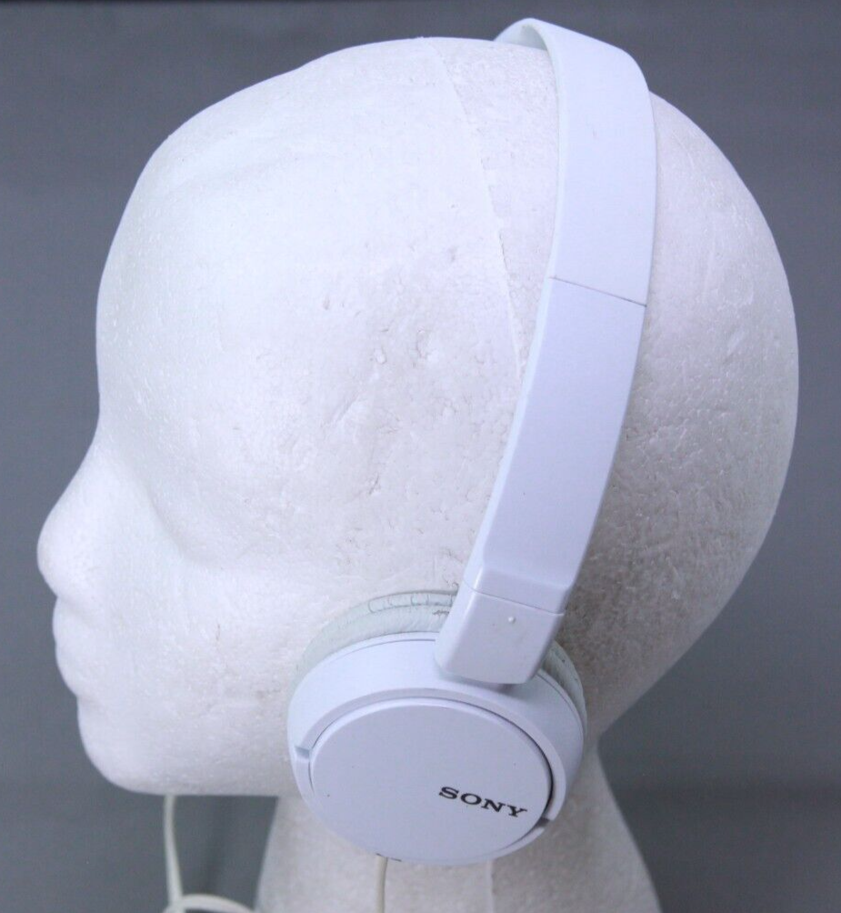 Sony MDR-ZX110 Over-Ear Noise Cancelling Headphones-White
