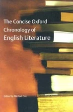 The Concise Oxford Chronology of English Literature - Paperback - ACCEPTABLE