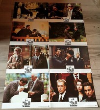 Aushangfoto: Der Pate III Francis Ford Coppola Al Pacino Talia Shire 8 Fotos