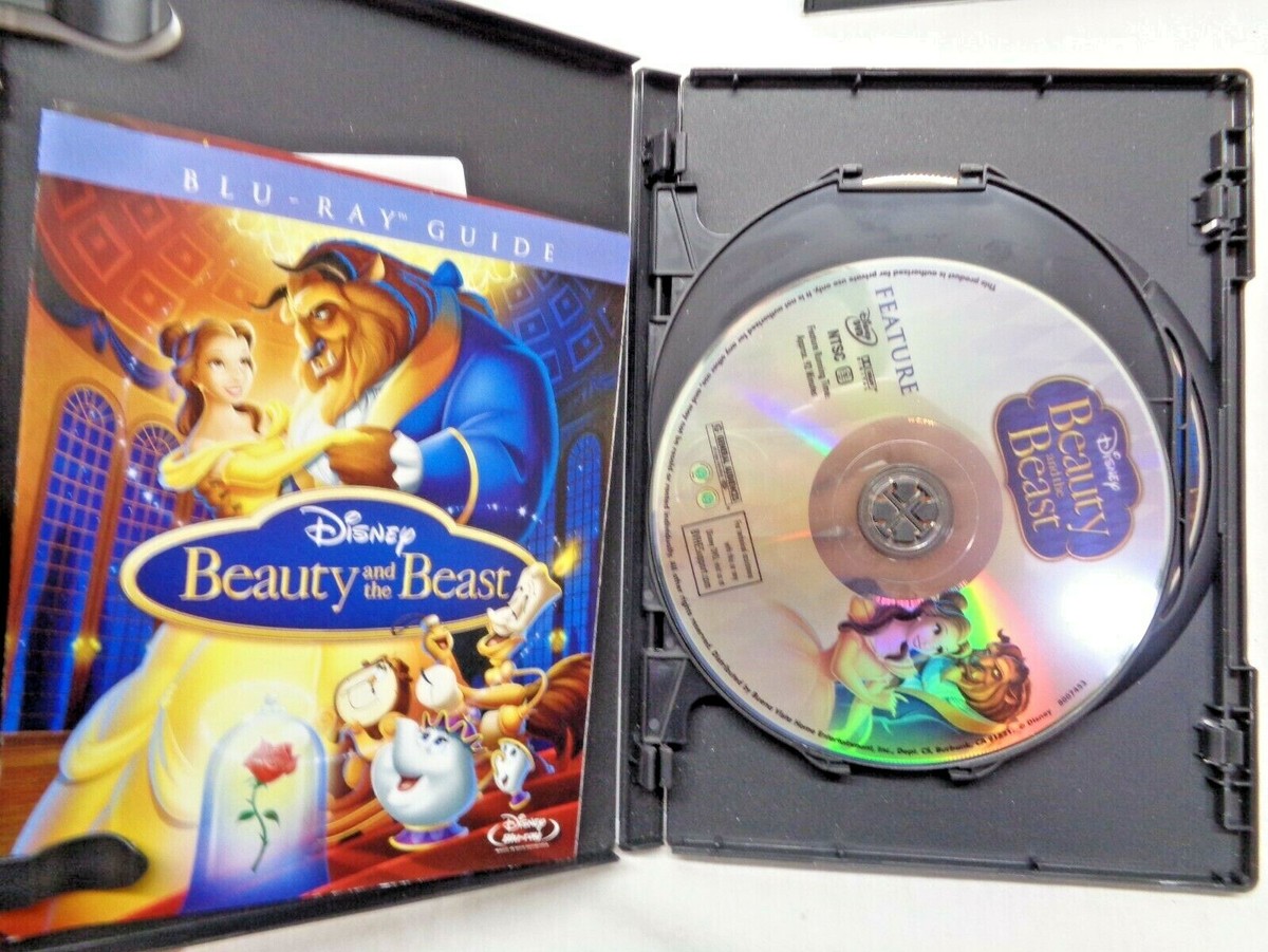 Disney Movie DVD & Blu-ray Lot - Toy Story 1-3 - Beauty Beast Lion