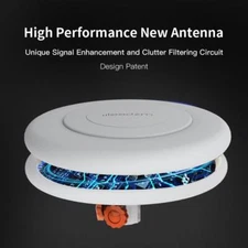 TA-A1 150 Miles TV Antenna Indoor Outdoor  360 Degree Reception Leadzm