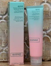 ALGENIST Alive Prebiotic Balancing Moisturizer SPF 15 Vegan NIB Sealed