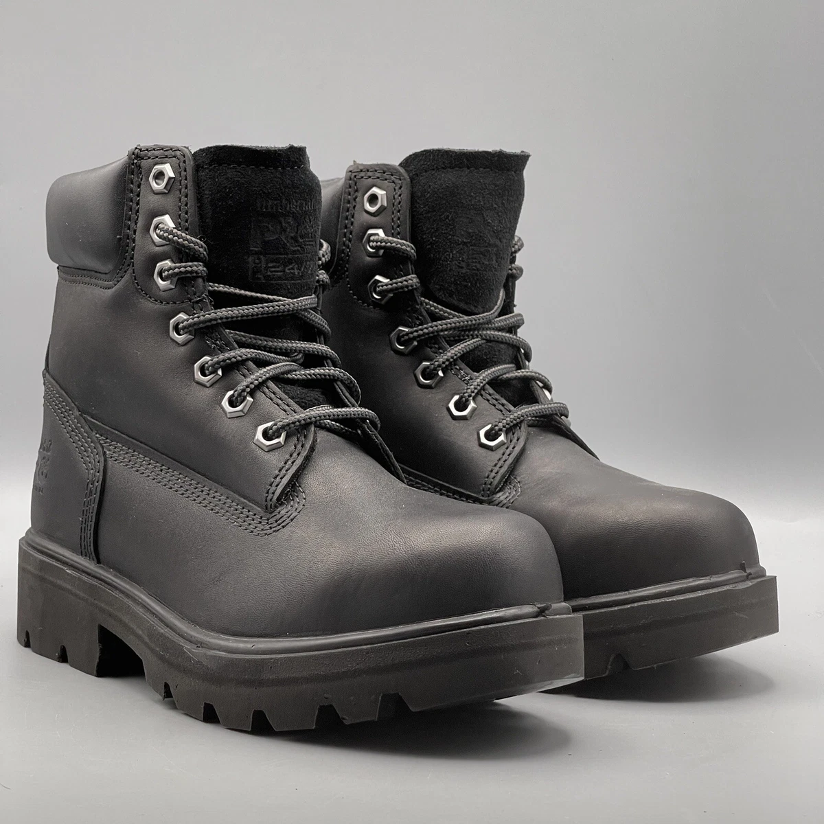 Timberland pro sawhorse safety boots black sale