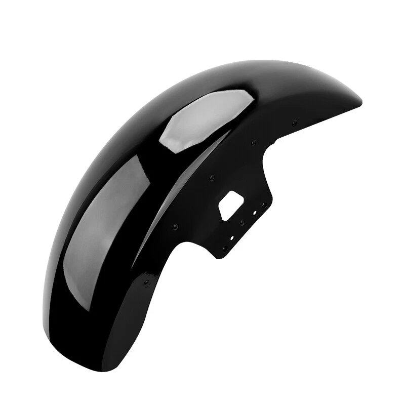 19" Vivid Black Front Fender For Harley CVO Road Glide Street Glide 2014-2024 Foto 4 de 4