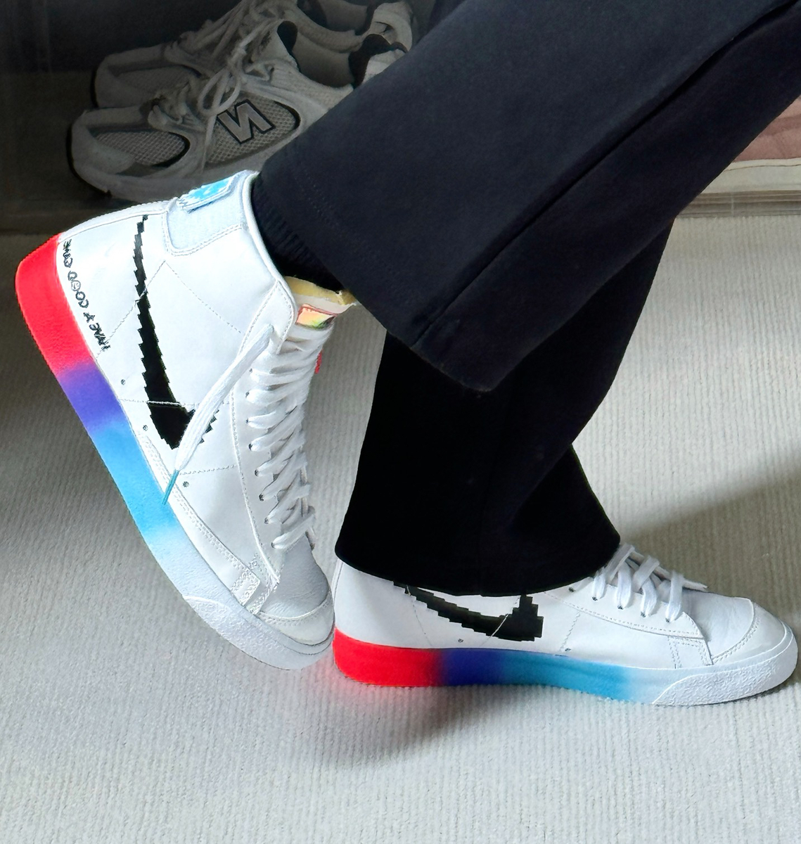 Nike Wmns Blazer Mid 77 Vintage Have A Good Game DC3281-101 | eBay