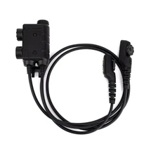 EARMOR M56 DUAL Push-to-Talk PTT Nexus 7.00 Plug for Kenwood/Baofeng