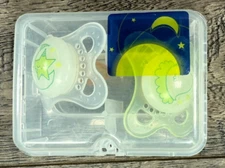 Mam Glow In The Dark Pacifiers - Night Collection Moon & Star