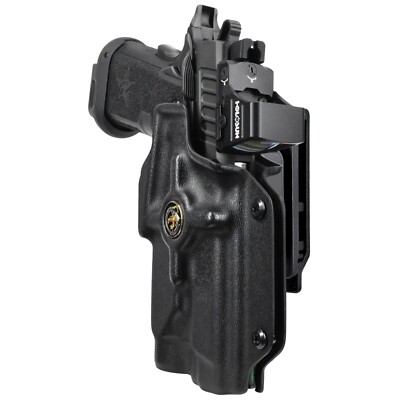 OWB Quick Release Paddle Holster fits Staccato P w/ Holosun P.ID